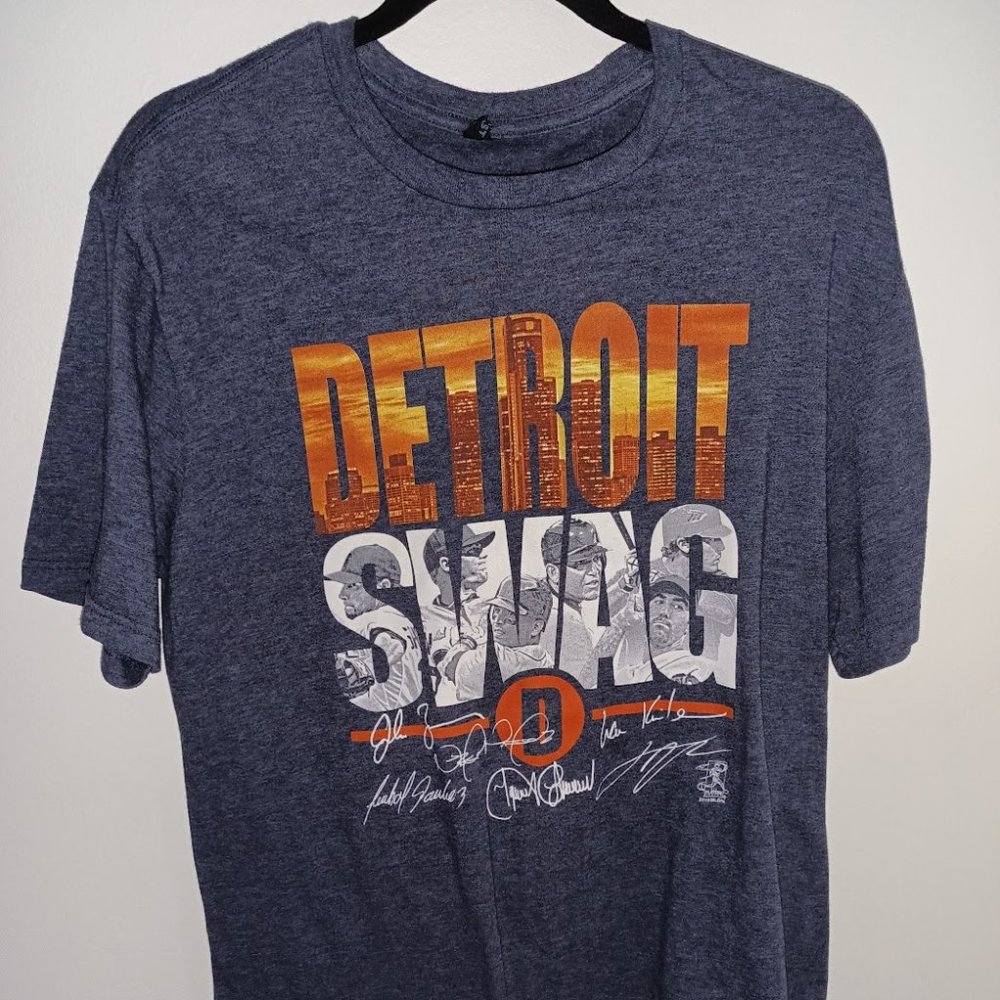 Detroit Swag tshirt, memorializing the "Tigers"